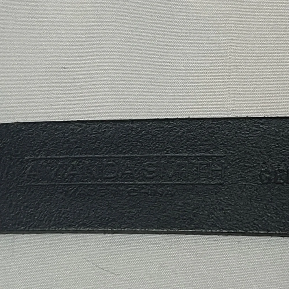 Amanda Smith Black Leather Belt